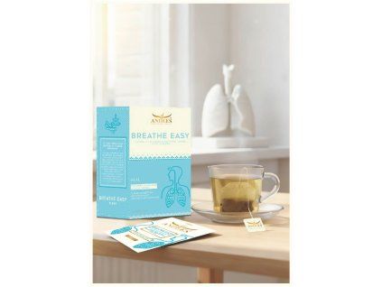 Bylinný čaj pro snadné dýchání