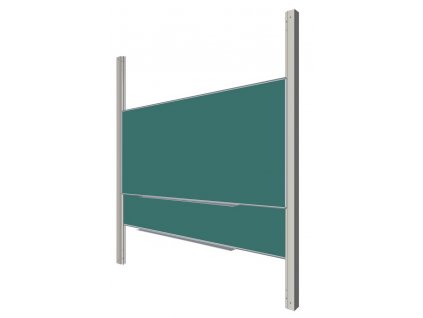 Dvojitý pylon s tabulemi  pro křídu