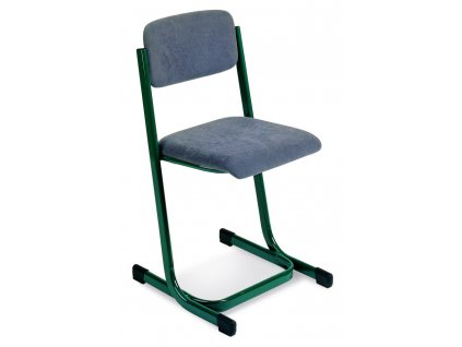 Školní židle Hermiona čalouněná - pevná
