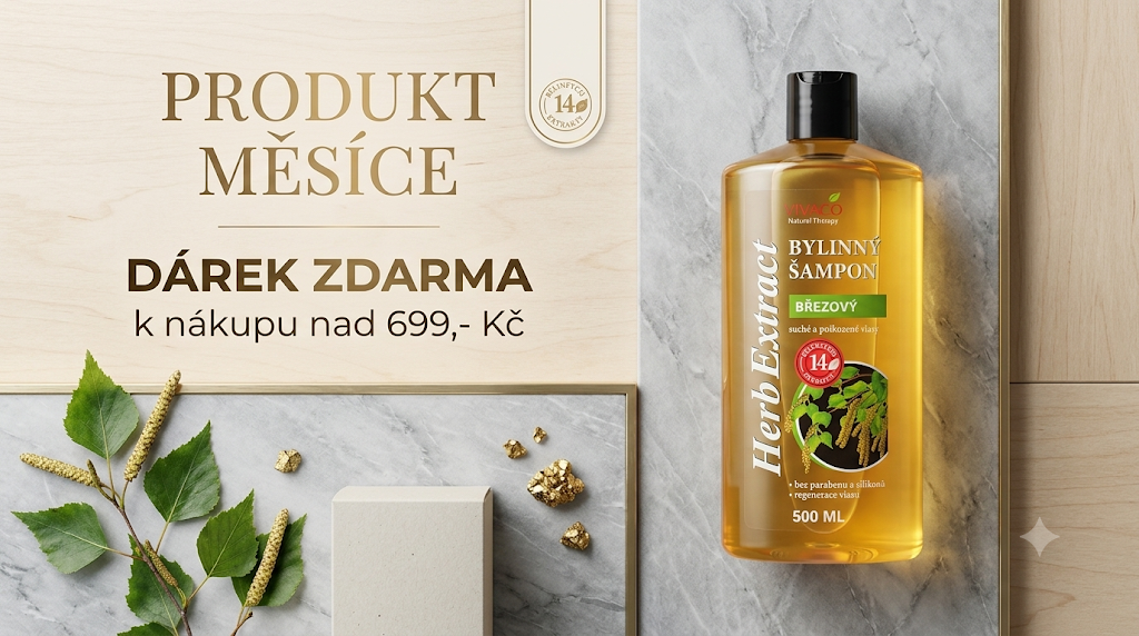 Akce - šampon bříza nad 699Kč zdarma