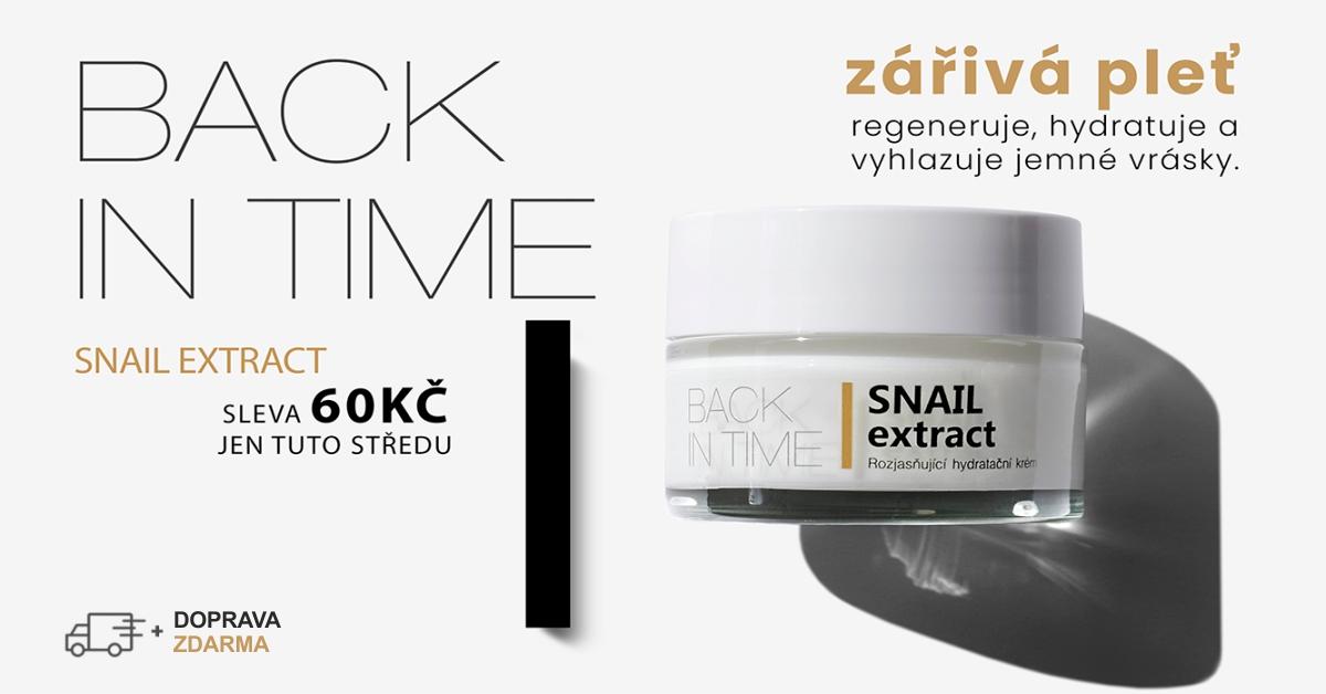 Akce- středa krém šnek