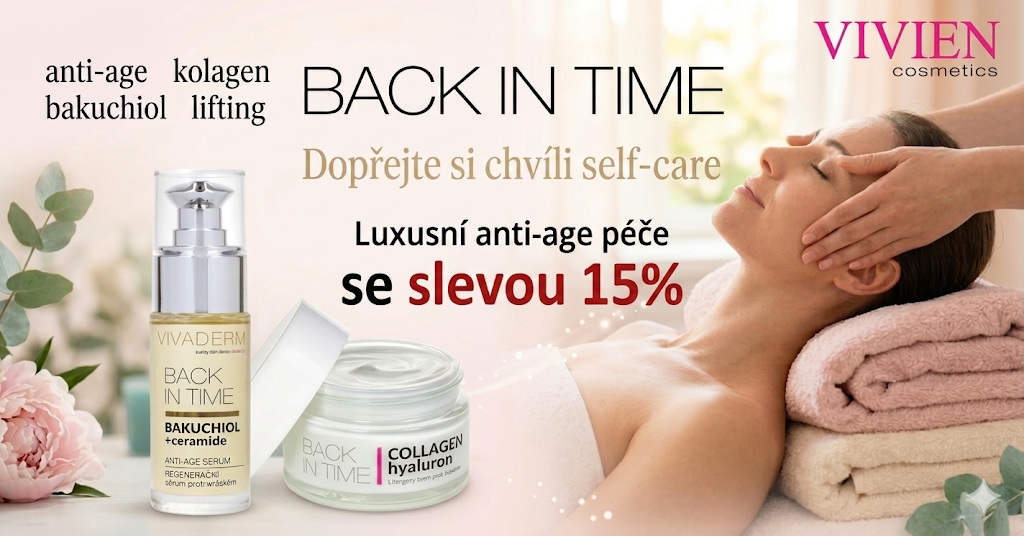 Akce - Back In time 15%