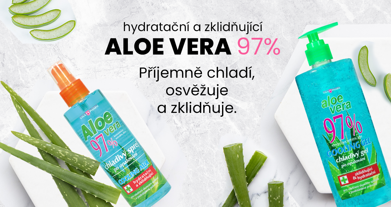 Aloe vera po opalování