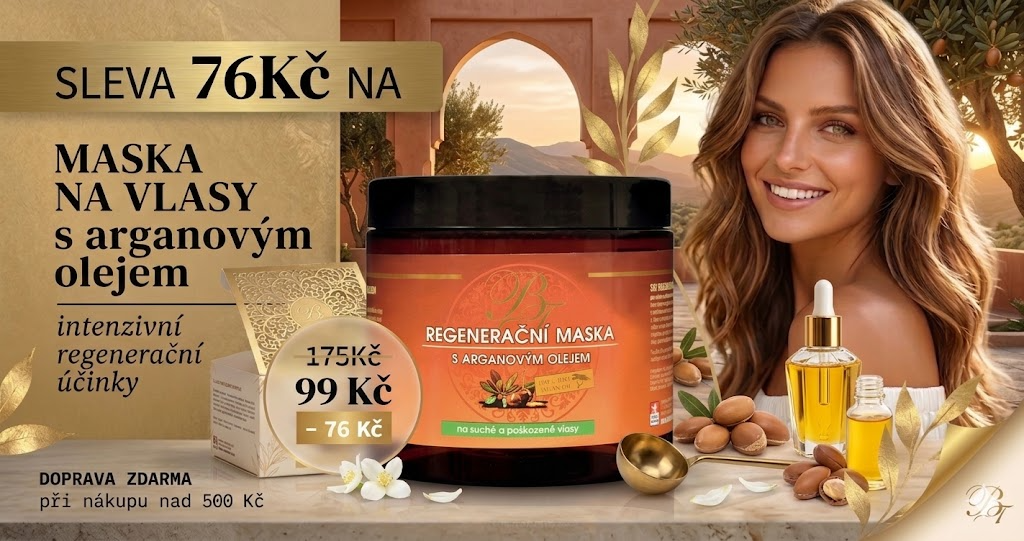 Maska argan - akce