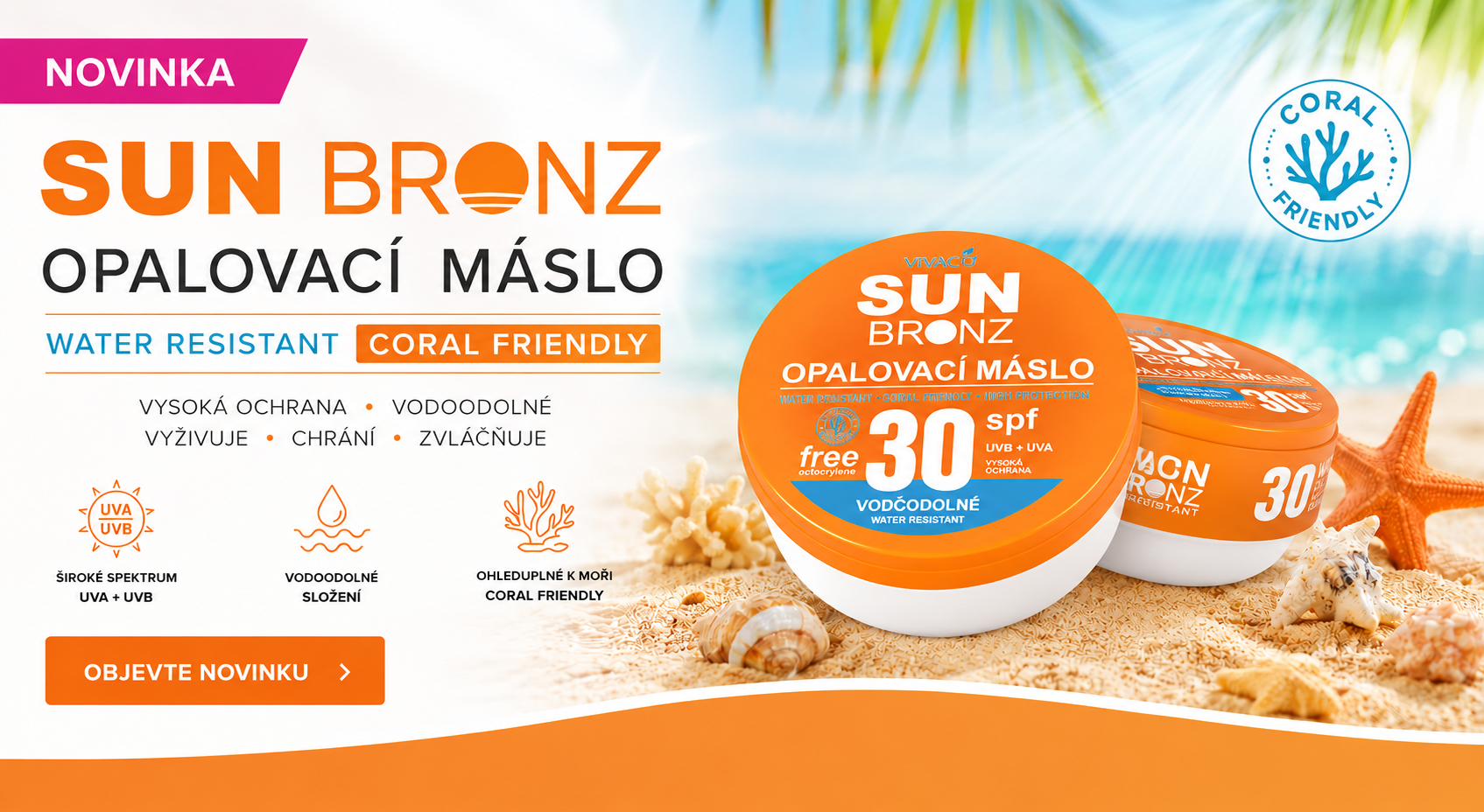 máslo coral friendly