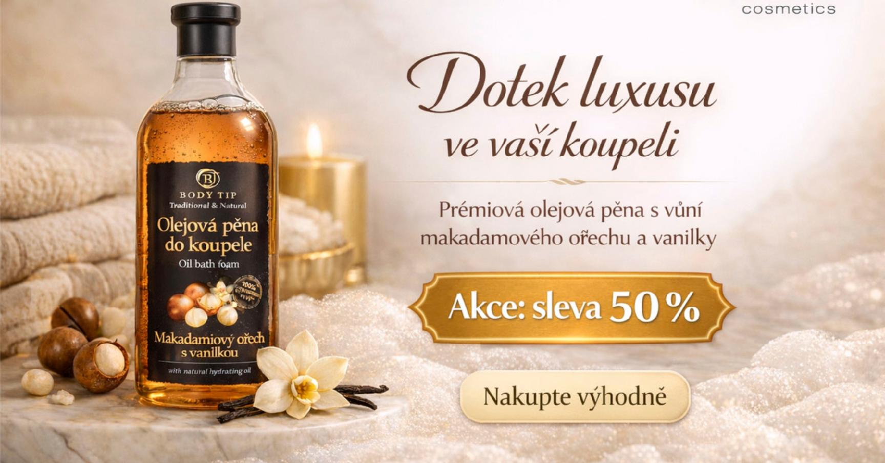 Akce - Makadam pěna 50%