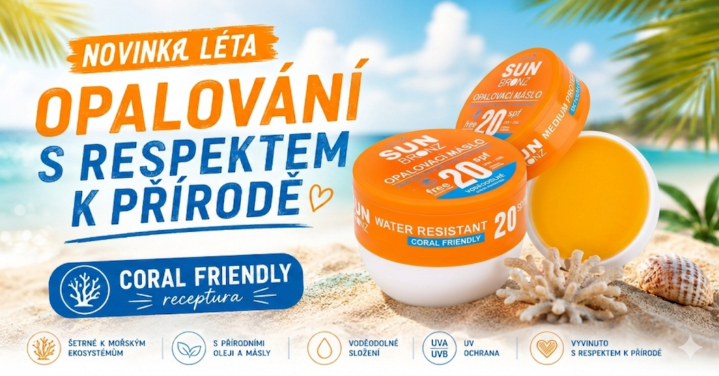 máslo coral friendly