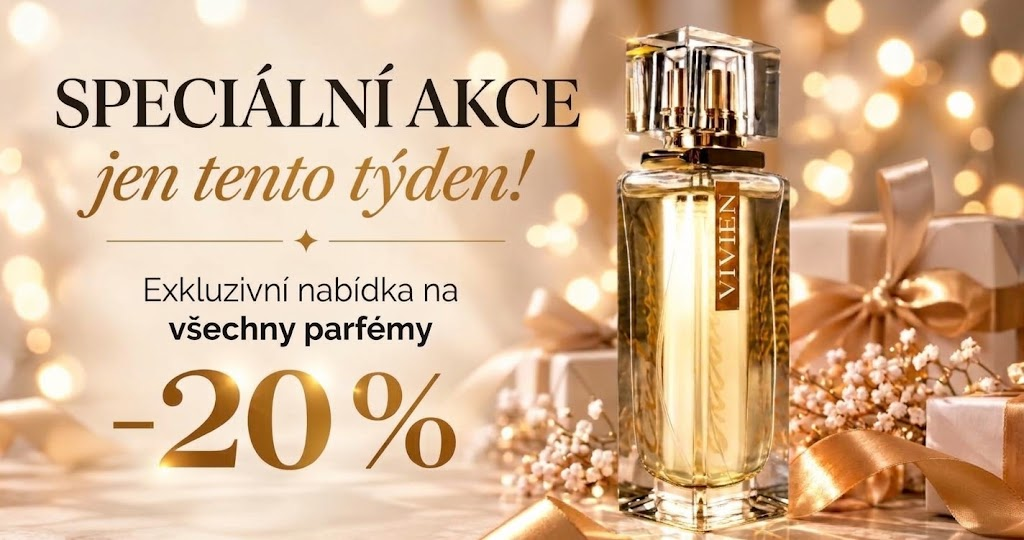 Akce - sleva 20% na parfémy