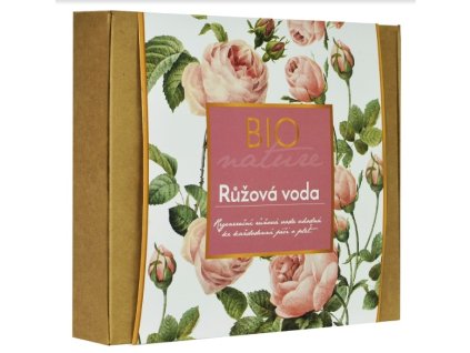 DÁRKOVÁ KAZETA BIO KOSMETIKY /růžová voda, himalájská sůl/
