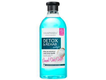 KOUPELOVÁ PĚNA Z MRTVÉHO MOŘE - DETOX a REHAB