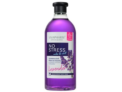KOUPELOVÁ PĚNA S LEVANDULOVÝM OLEJEM / NO STRESS /