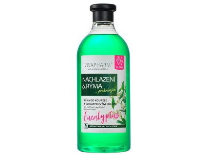 KOUPELOVÁ PĚNA EUKALYPTOVÝ OLEJ /RÝMA A NACHLAZENÍ/