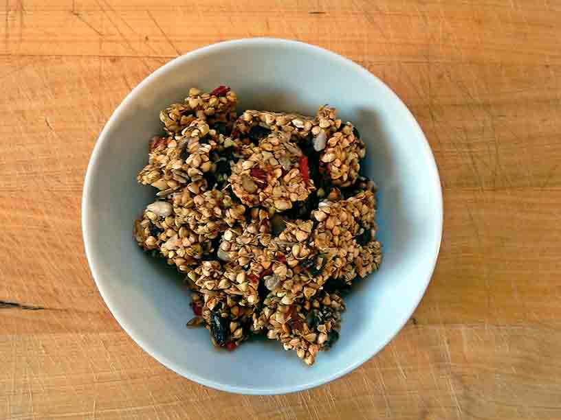 RAW Křupavá Pohanková Granola – Komplex