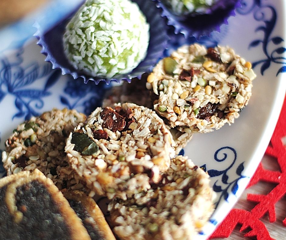 Black Kale cookies-raw sušenky