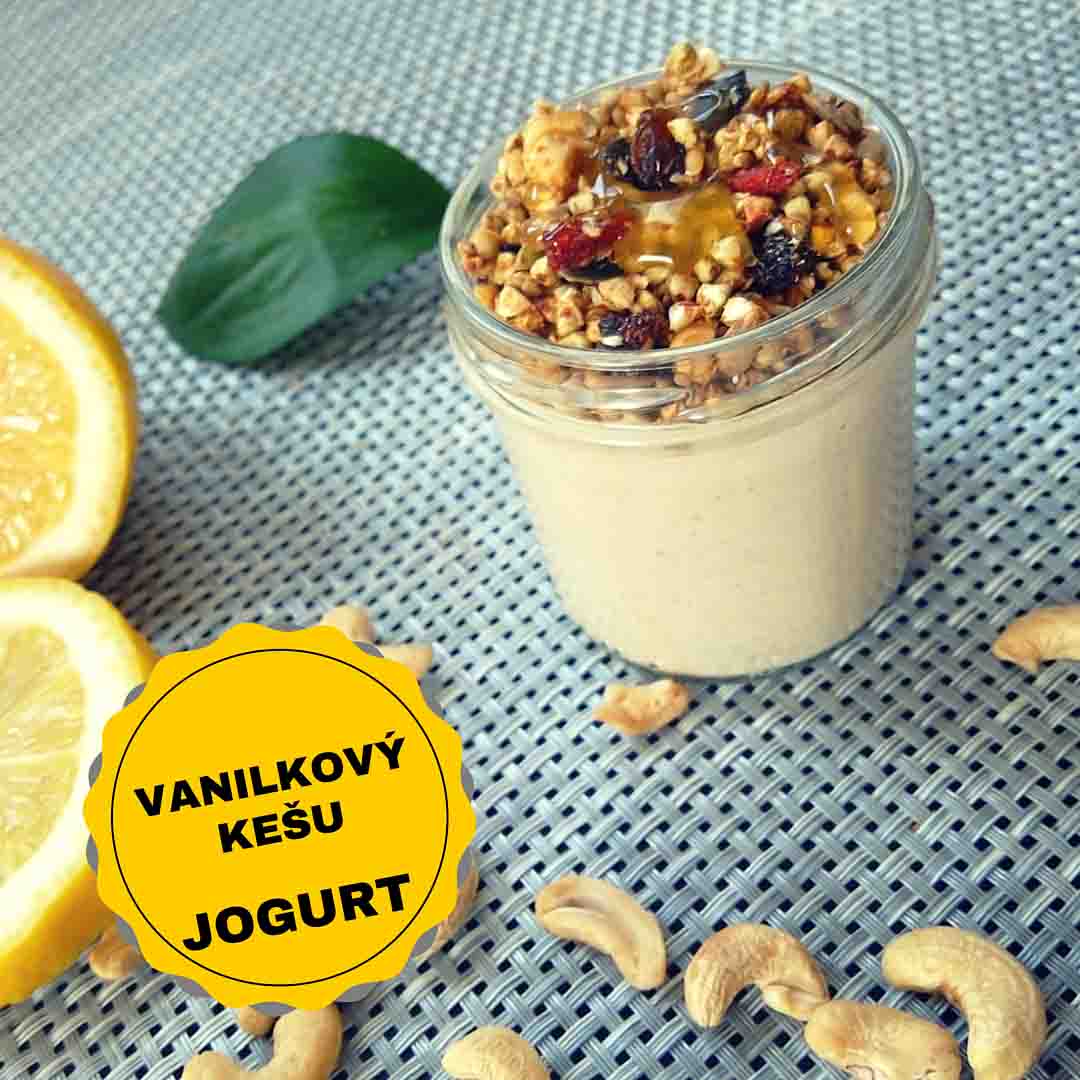 Probiotika pro vaše tělo Vanilkový Kešu Jogurt