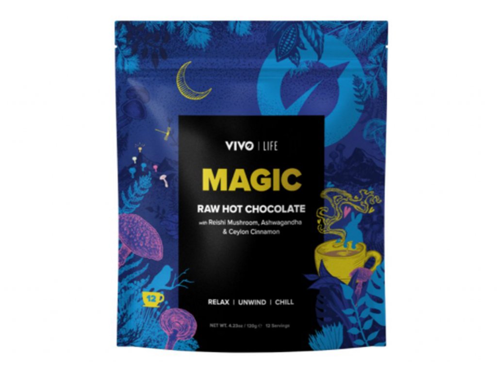 magic raw hot chocolate latté produkt
