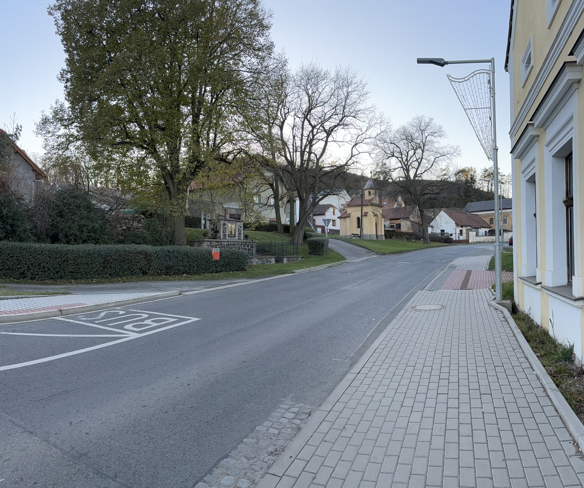 Rozšíření veřejného osvětlení v ulici Kladenská