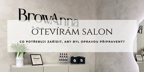 Co potřebuji zařídit před otevřením salonu/ordinace?