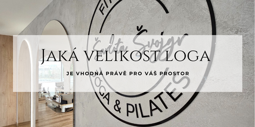 Jak vybrat velikost loga do mého prostoru?