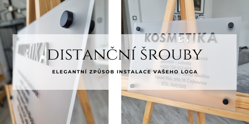 Distanční šrouby: Malý detail, který dělá velký dojem