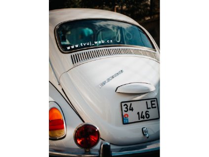 samolepka na auto webová stránka
