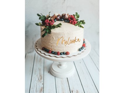 Dekorace na narozeninovy dort jmeno na dort z plexiskla vizuali.cz