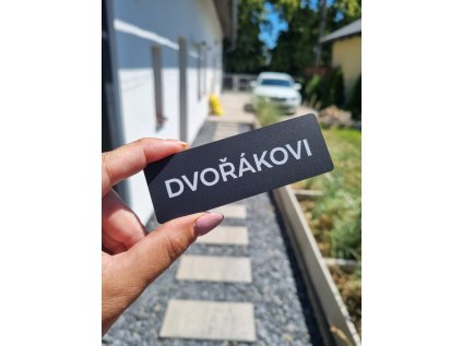 JMENOVKA MINI I Jméno na dveře PLEXI