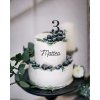 Vizuali.cz Dekorace na dort jméno a číslo