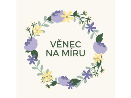 Yellow, Green and Lavender Spring Circle Wreath Spring Sale Instagram Post