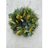 Věnec s mimósou 40-45 cm