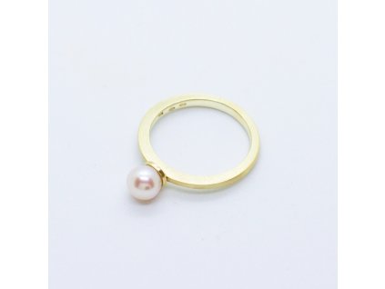 VERLOBUNGSRING MIT PERLE