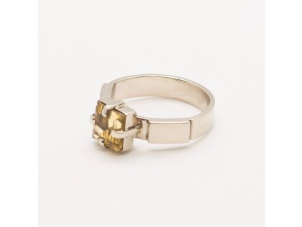 RING MIT CITRIN