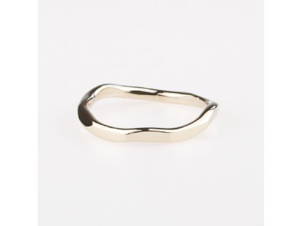 Ring AURI / glänzend – Weißgold