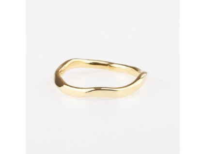 Ring AURI / glänzend – Gelbgold