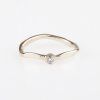RING AURI MIT BRILLIANT / glänzend