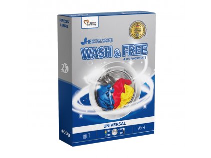 Univerzální prací prášek Wash&Free 400 g