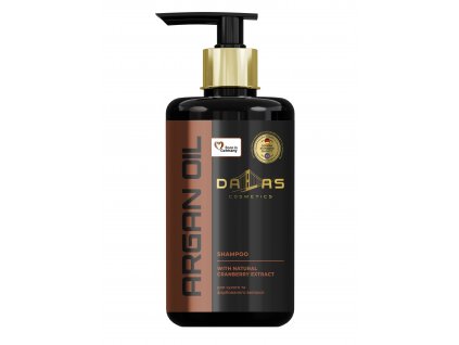 Šampon na vlasy Dalas s přírodním brusinkovým extraktem a arganovým olejem 1000g