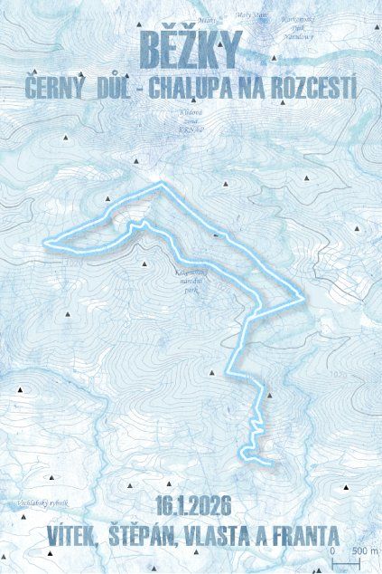 Winter bezky 100x150