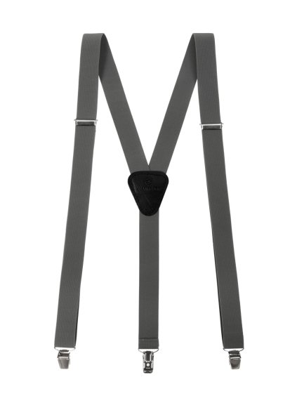 Grafitové šle s koženým středem