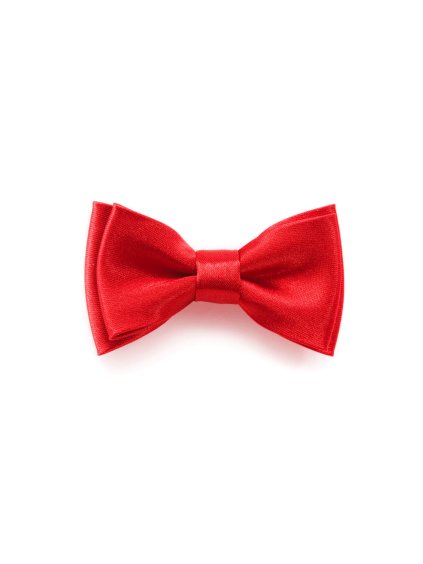 Červený dětský mini motýlek