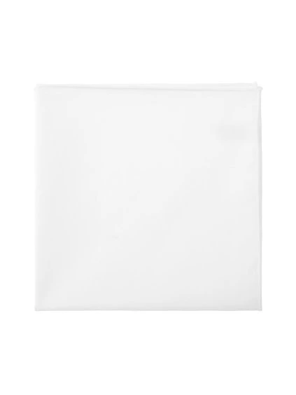 Bílý kapesníček s bílým hrubším okrajem