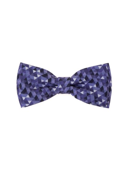 Tmavě hnědý motýlek + kapesníček