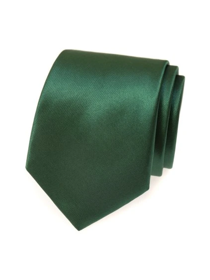 Tmavě zelená kravata