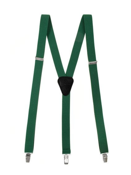 Smaragdové šle s černým středem