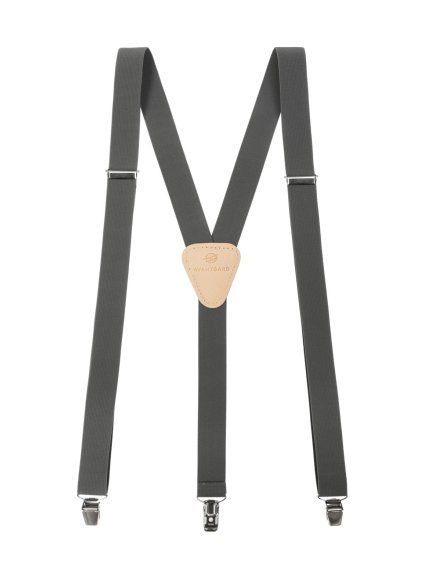 Grafitové šle s béžovým středem