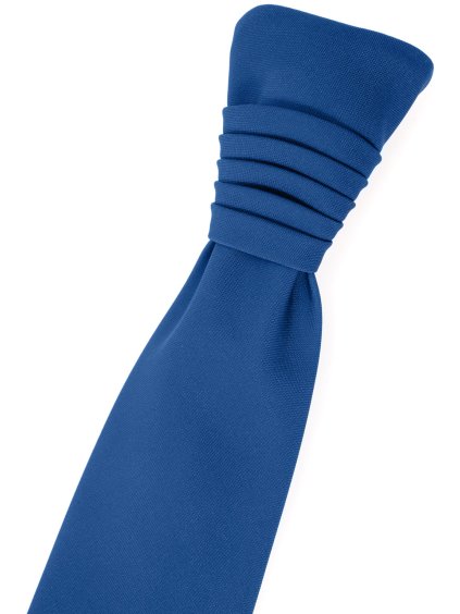 Sytě modrá matná regata + kapesníček