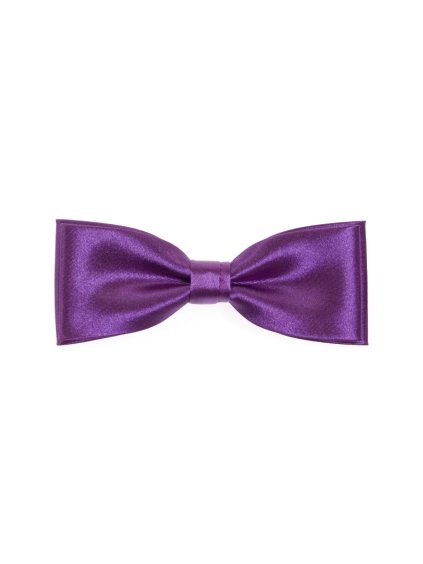 Fialový předvázaný pánský motýlek