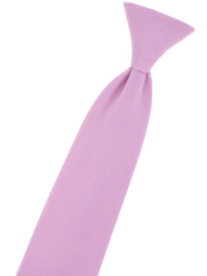 Lila dětská kravata na gumičku