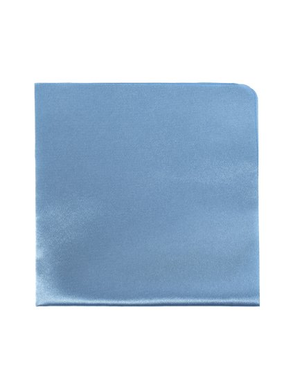 Světle modrý jednobarevný kapesníček