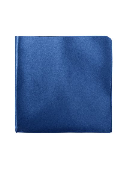 Modrý jednobarevný kapesníček